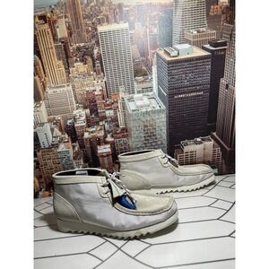 Clarks Original Wallabee FTRE OFF White Combi Men's Size 13